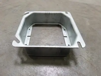 15.2 cu-in Electrical Square Outlet Box Cover