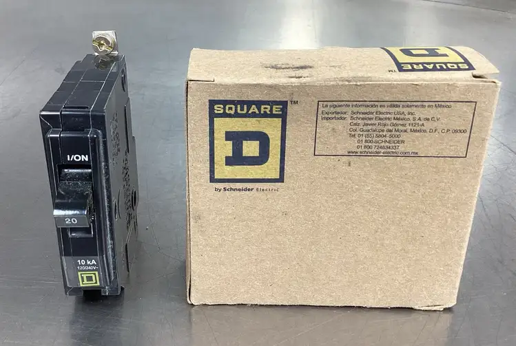 Used Square D QOB120HM Circuit Breakers | Palmetto Automation #1156110