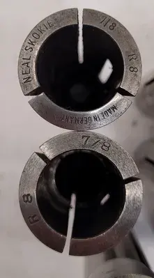 USED NEAL SKOKIE R8 COLLETS