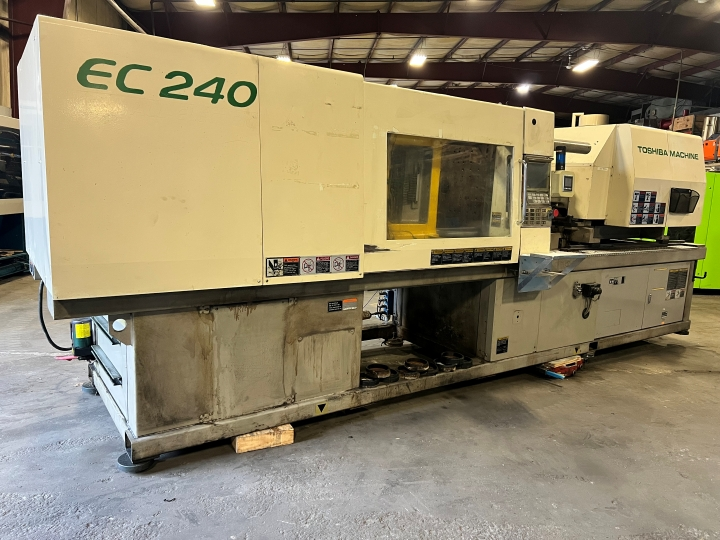 Used 2002 TOSHIBA EC240V21-6 Injection Molding Machines | Hunter Plastics #788740