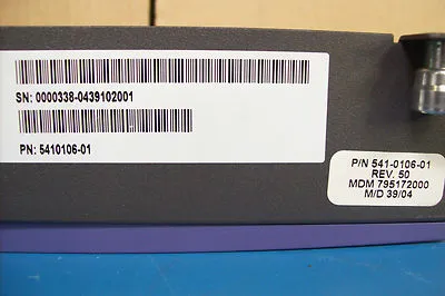 USED SUN MICROSYSTEMS INC. FAN TRAY ASSEMBLY