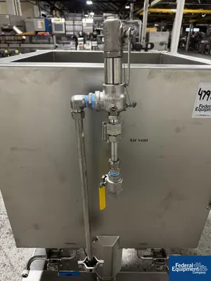 USED Sartorius 200 Liter Sartorius Palletank for Mixing Jacketed