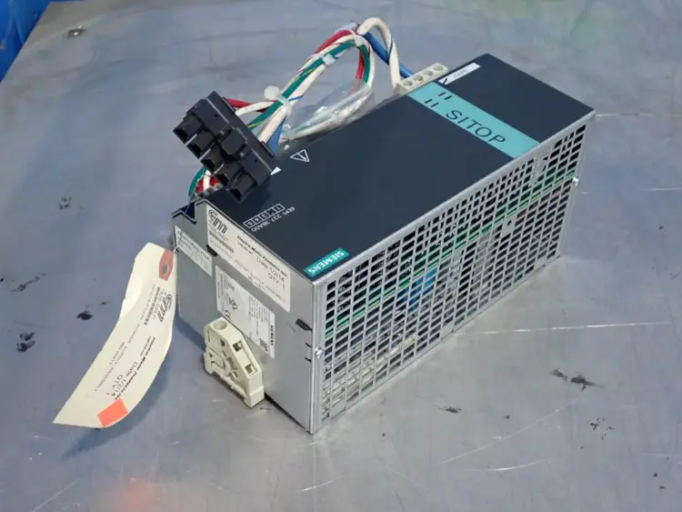 Used SIEMENS 6EP13373BA00 DIN Rail Power Supplies Ohio US | HGR 24 #1134559