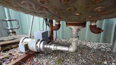 USED 700 GALLON MIXING TANK 700 GALLON