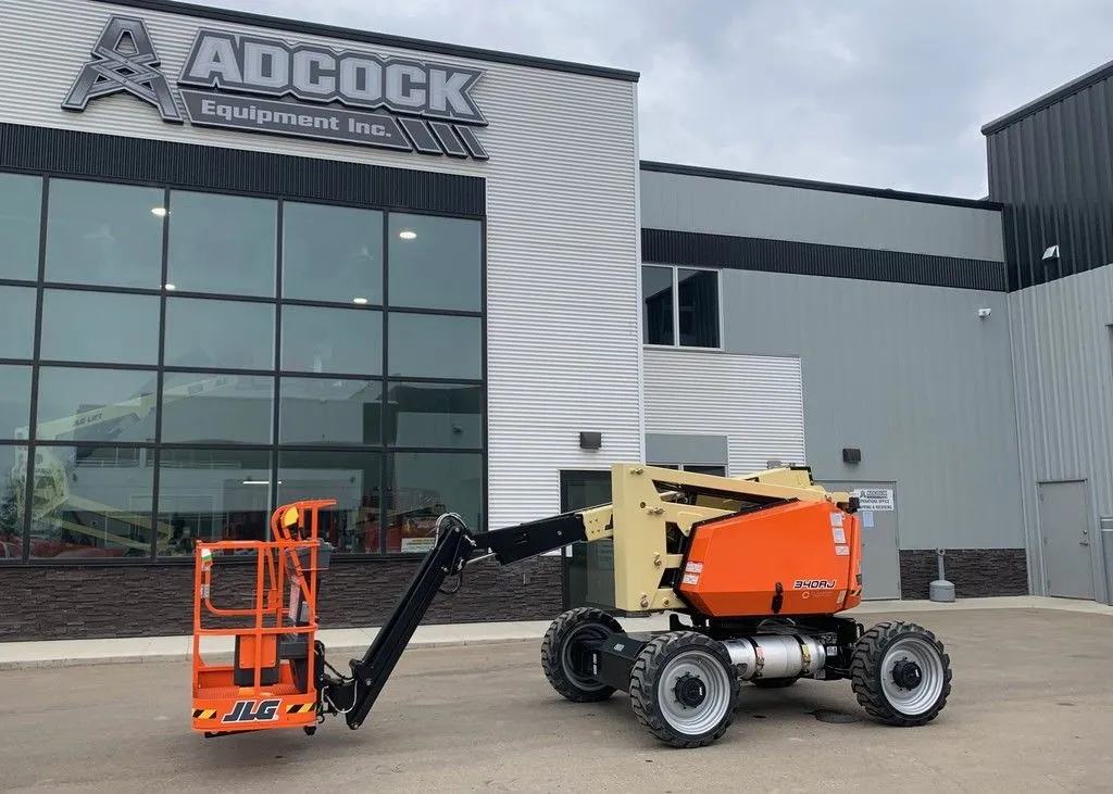 New | in-Stock 2026 JLG 340AJ ARTICULATING BOOM LIFT Articulating Boom Lifts Alberta CA | Adcock Equipment #1418158