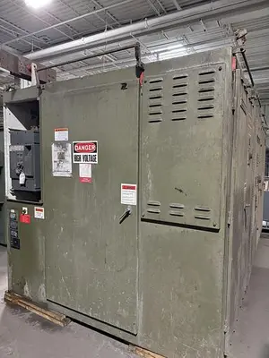 USED 2000 INDUCTOTHERM 1500 KW VIP POWER MELT POWER SUPPLY
