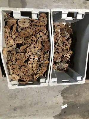 Various Sized Steel Valve Flanges 1/2″ to 8-1/2″