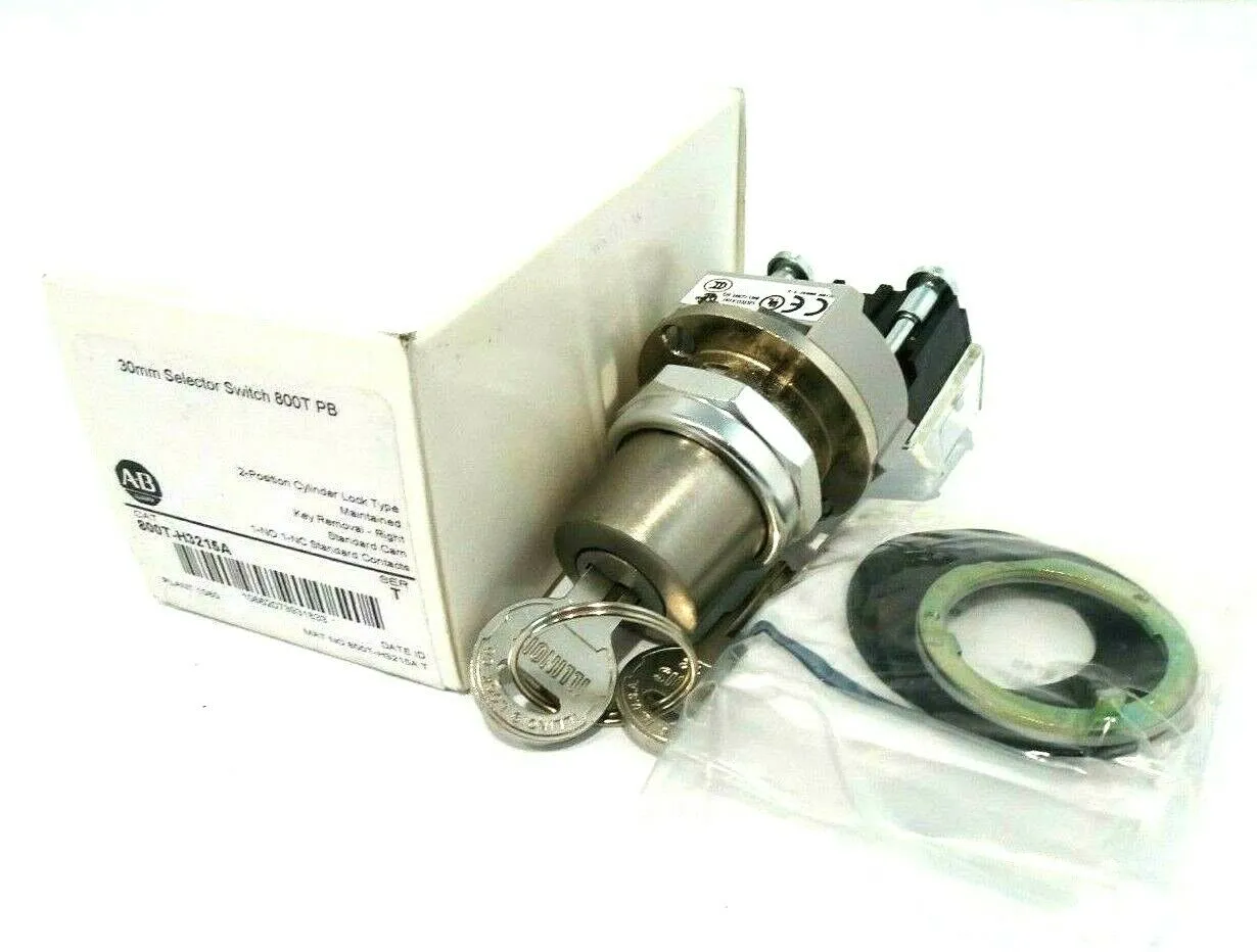 NEW ALLEN BRADLEY 800T-H3215A SELECTOR SWITCH SER.T 800TH3215A