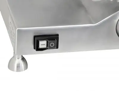12-inch Belt-Driven Meat Slicer with Blade Locker - Super deal