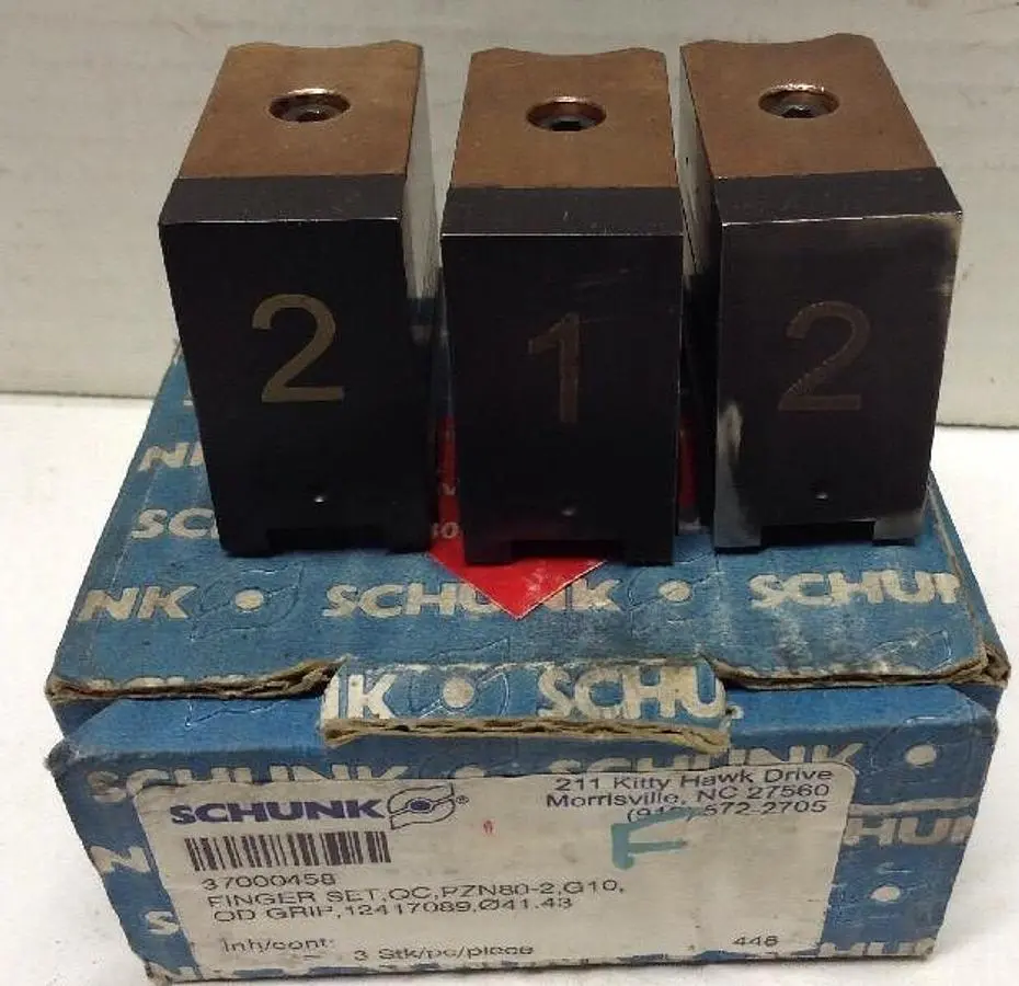 Used SCHUNK 37000458 Jaws Ohio US | Surplus Asset Holdings #1235950