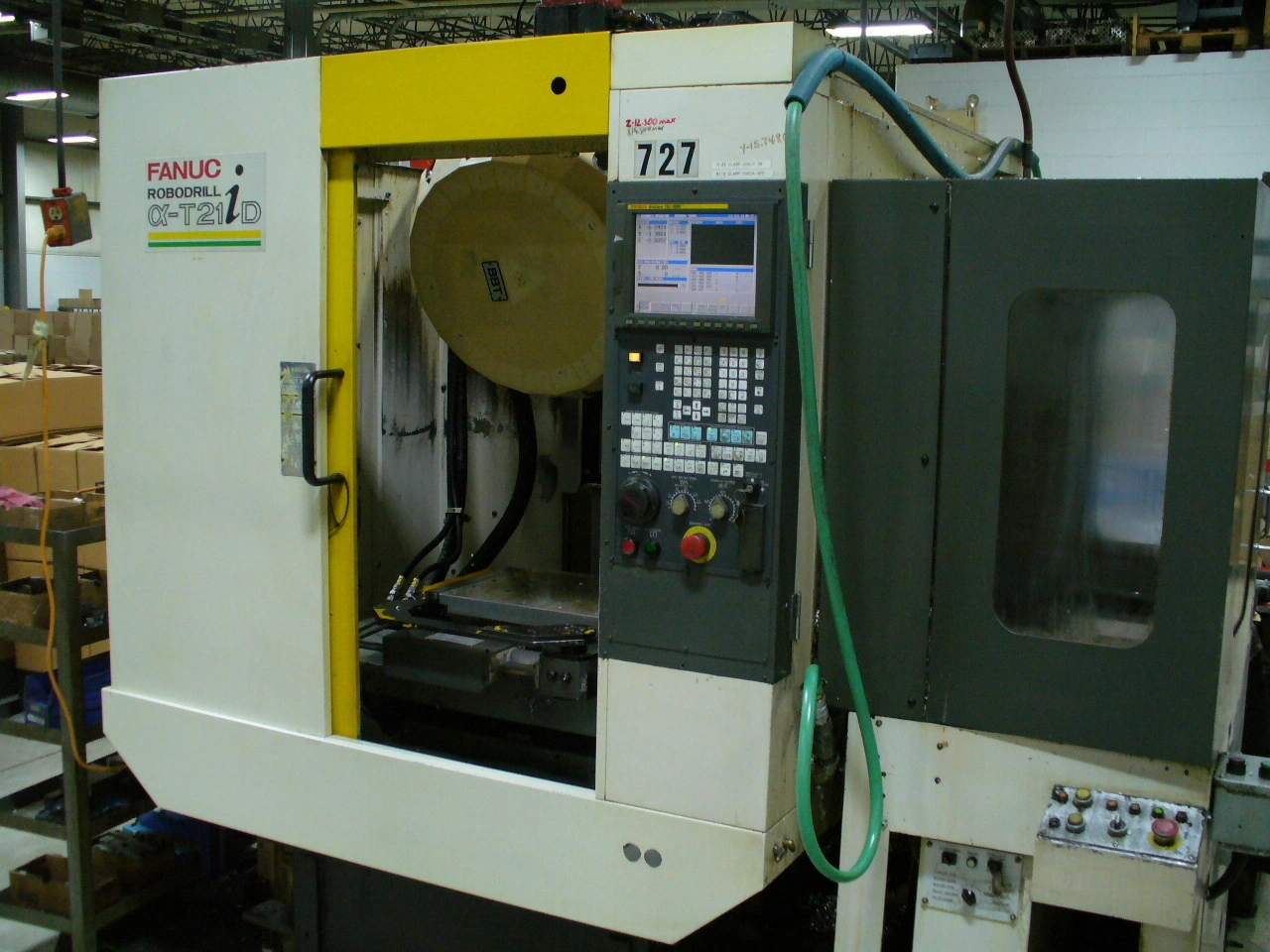 USED 2004 FANUC ROBODRILL ALPHA T21ID
