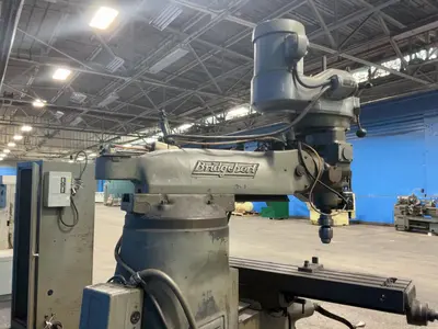 Bridgeport 42” X 9” Vertical Mill