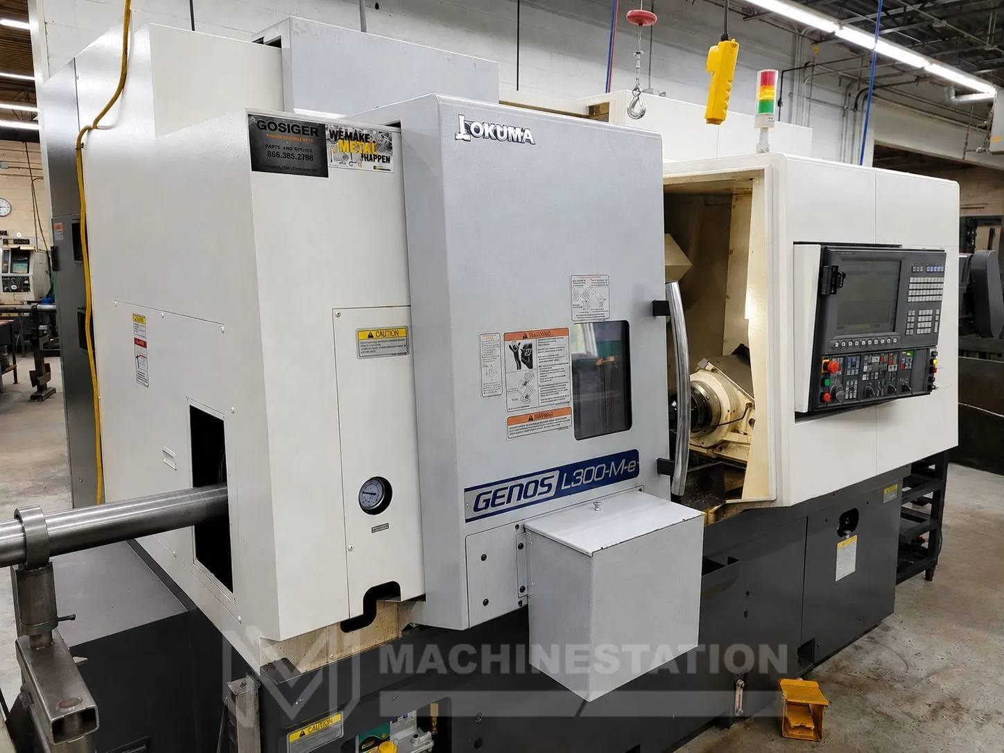 USED 2018 OKUMA GENOS L300-MYW-E