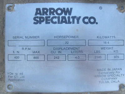 USED ARROW Y-24