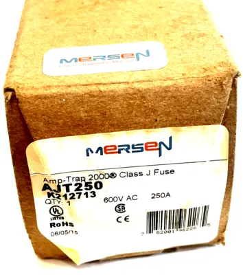 NEW MERSEN AJT250 FUSE 250AMP 600 V
