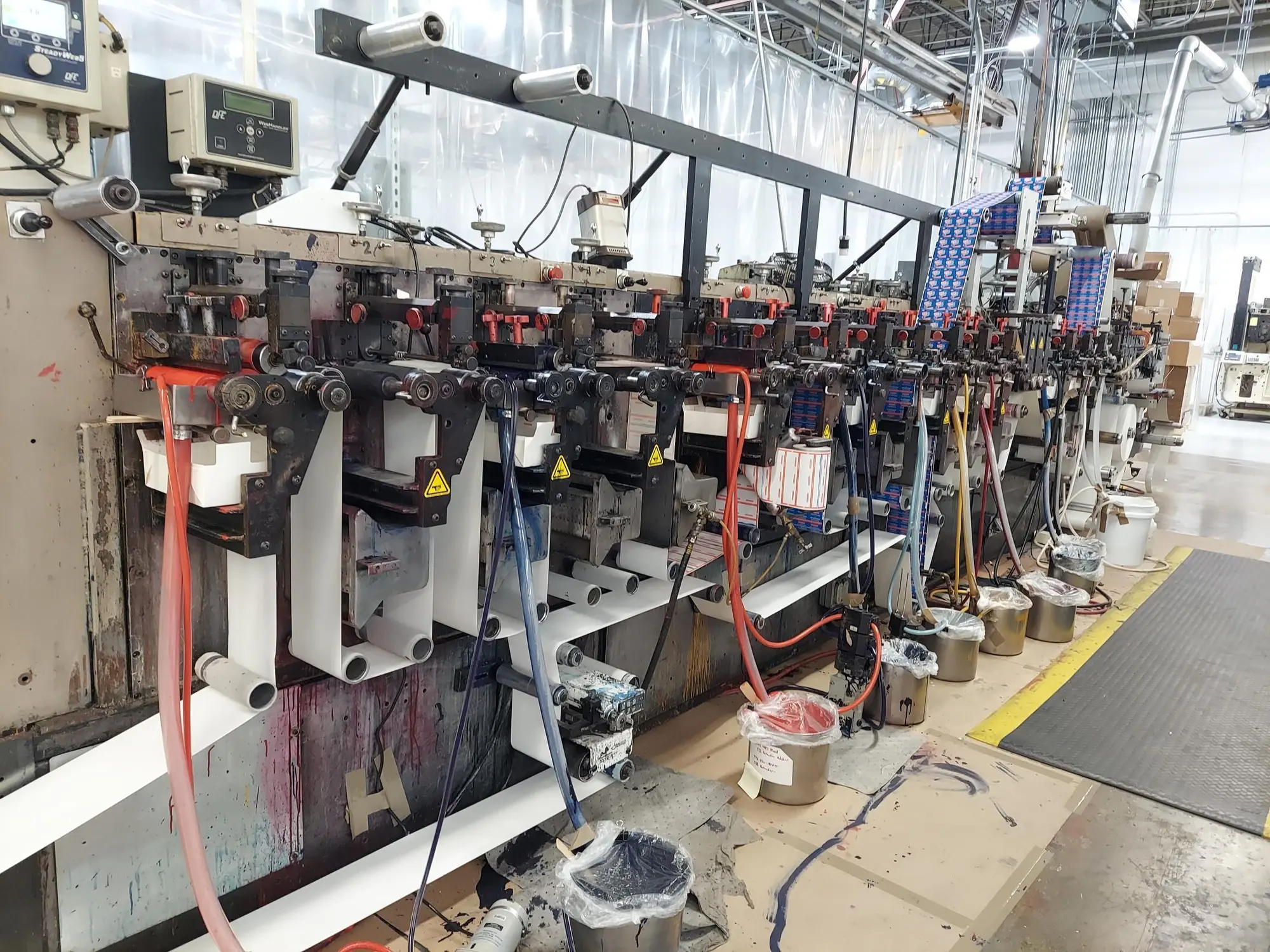 Used WEBTRON 750 Flexo Printing Presses US | Styers Equipment Company #1557874