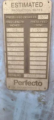 USED 1993 PERFECTO RS20-30B / 2.2-30-9 / 400-30