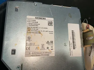 Used COOPER BUSSMANN, SIEMENS _UNKNOWN_ DIN Rail Power Supplies Ohio US | HGR 24 #1406231