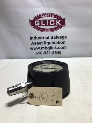Weksler 0 to 3000 PSI Royal 4 1/2″ Air Pressure Gauge