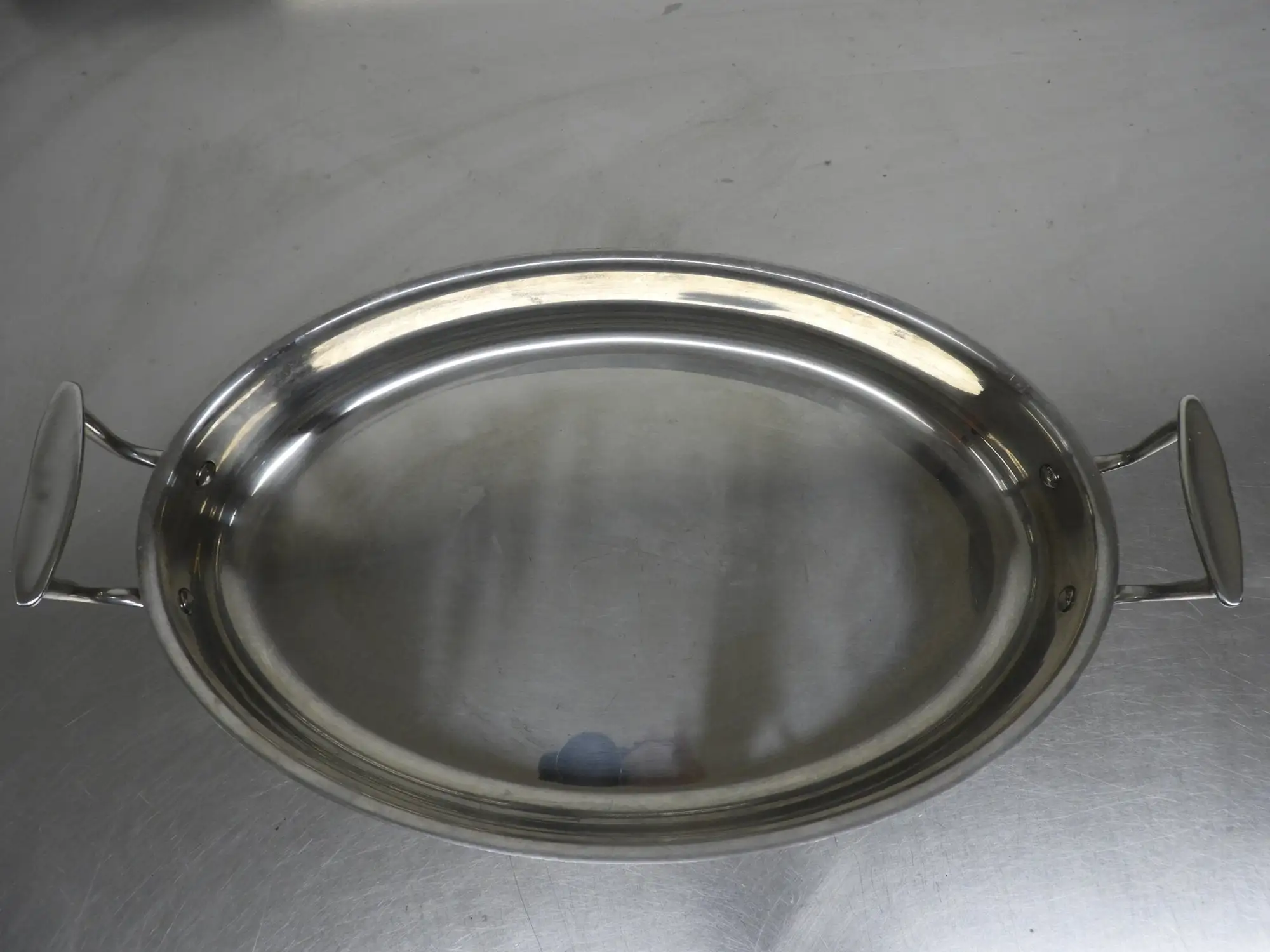 Used Golden Corral Used Tablecraft CW2044 5 1/2qt Stainless Steel Braising Pot Braising Pans Illinois US | Falcon Restaurant Supply #1376511