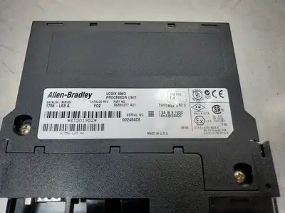 USED Allen-Bradley 1756-L63/A F02