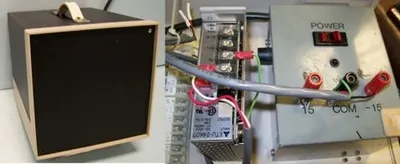 QTY. 1. PORTABLE POWER UNIT POWER BOX HAS WIRE ATT...
