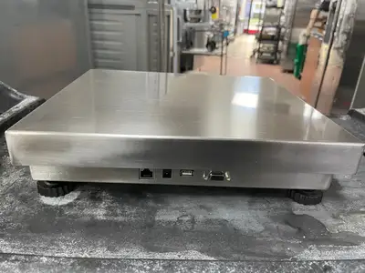 Used Brecknell Used Brecknell 6720U POS Retail Checkout 15lb Stainless Deli Grocery Scale Food Scales Illinois US | Falcon Restaurant Supply #1375681