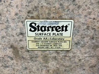Used STARRETT _UNKNOWN_ Granite Surface Plates Ohio US | HGR 24 #1545383