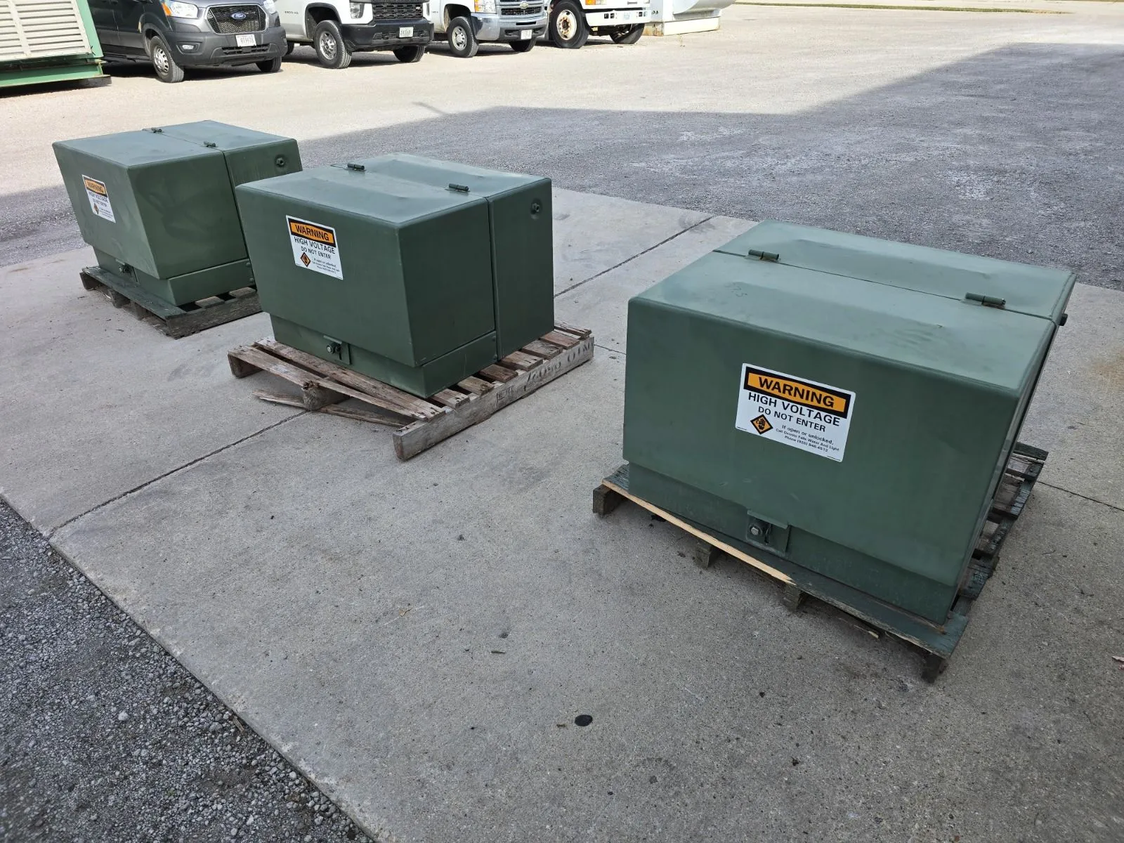 37.5 KVA Single Phase Cooper Pad Mount Transformer 4160GY 2400 to 240 120 IMP3.0