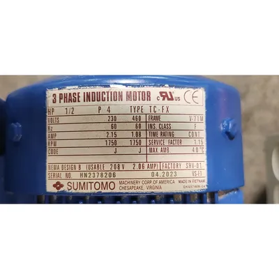 USED KICE INDUSTRIES, INC. VJ 8X6