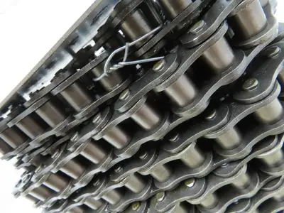 HKK 60-1R Roller Chain #60 Riveted Standard Duty .75 Pitch 50' Reel