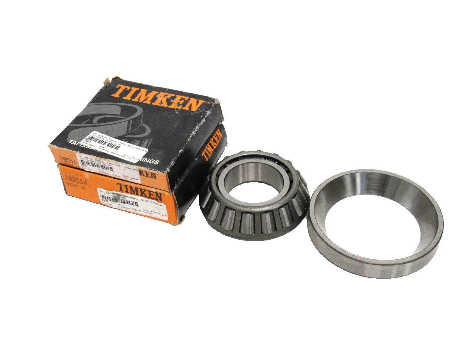 NEW TIMKEN 78255X TAPERED ROLLER BEARING WITH 78551 BEARING CUP