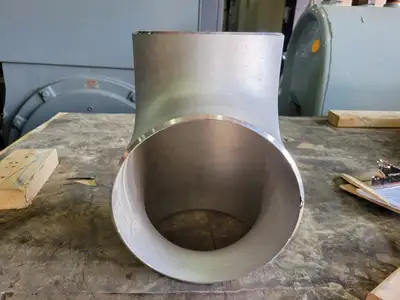 6", Equal-Tee, Butt Weld, WP316