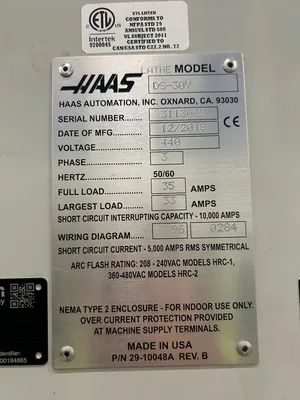 2019 HAAS DS-30Y CNC Lathes | ESS Industrial Equipment Sales (8)