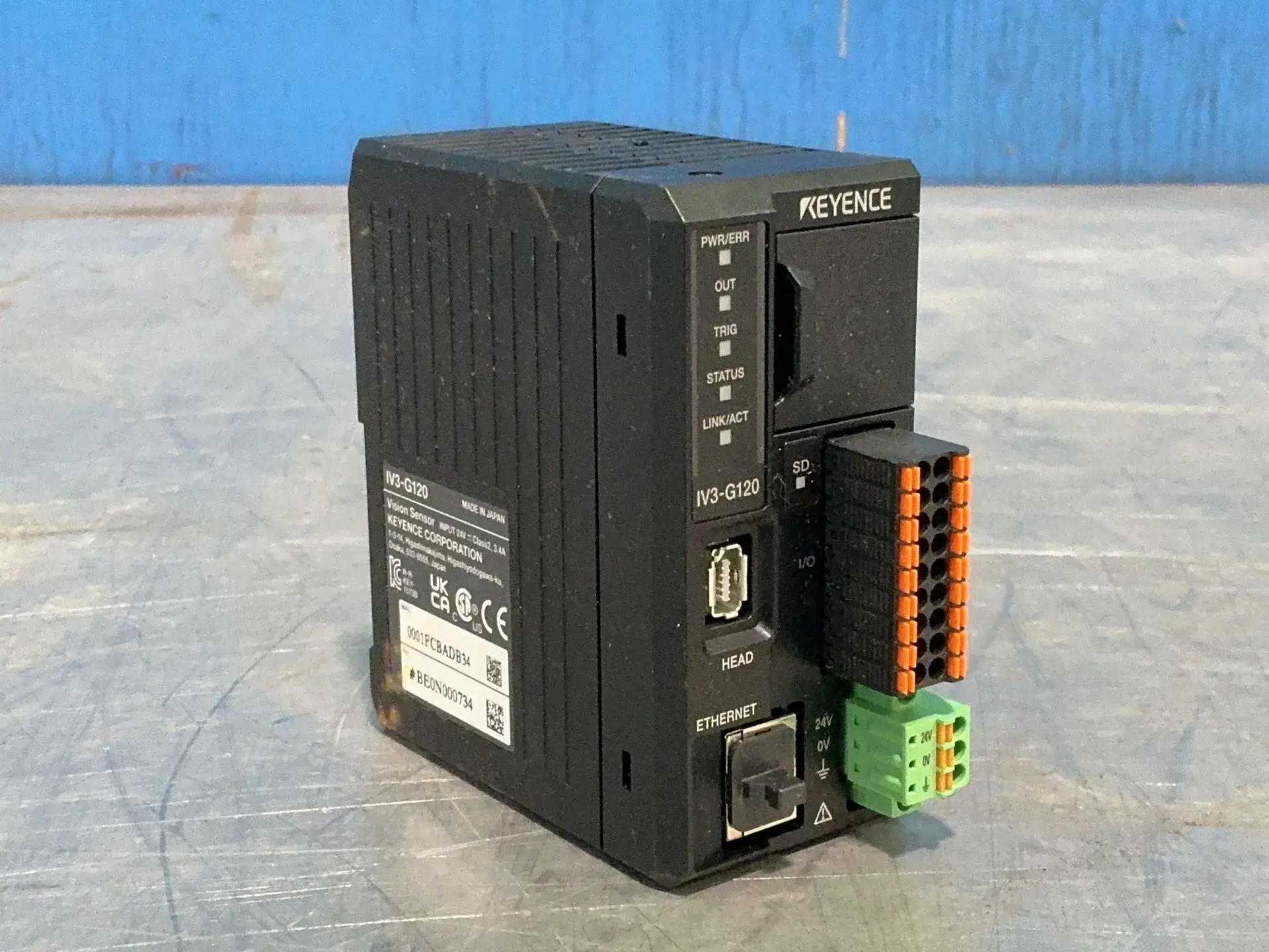 Used KEYENCE IV3G120 Sensors Ohio US | HGR 24 #1406187