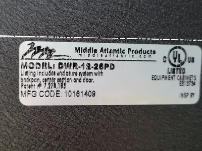 USED MIDDLE ATLANTIC DWR-12-26PD