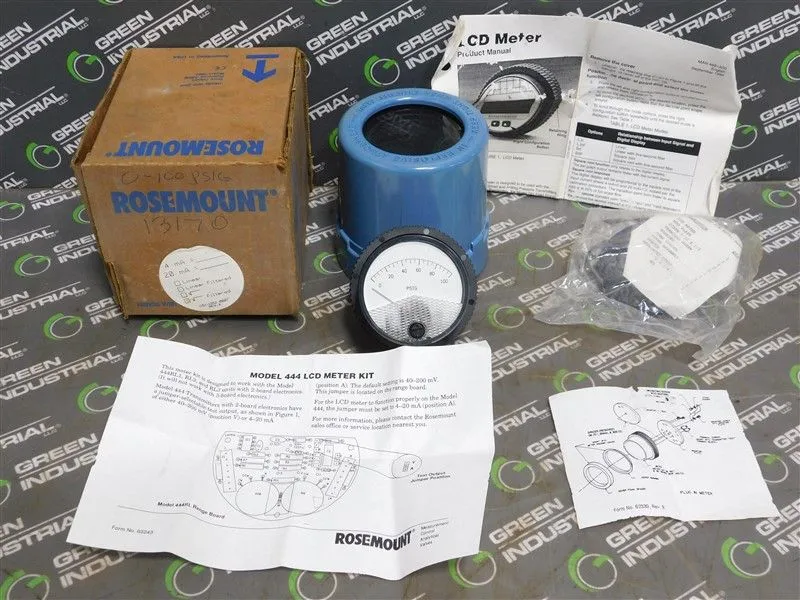 USED ROSEMOUNT ANALYTICAL 444