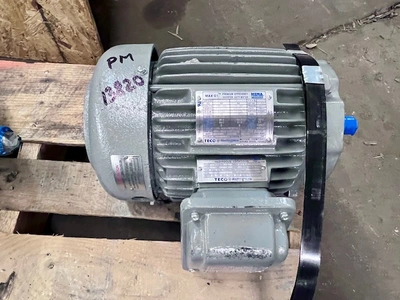 1.5 HP Teco Westinghouse Motor, 1730 RPM, 230/460V