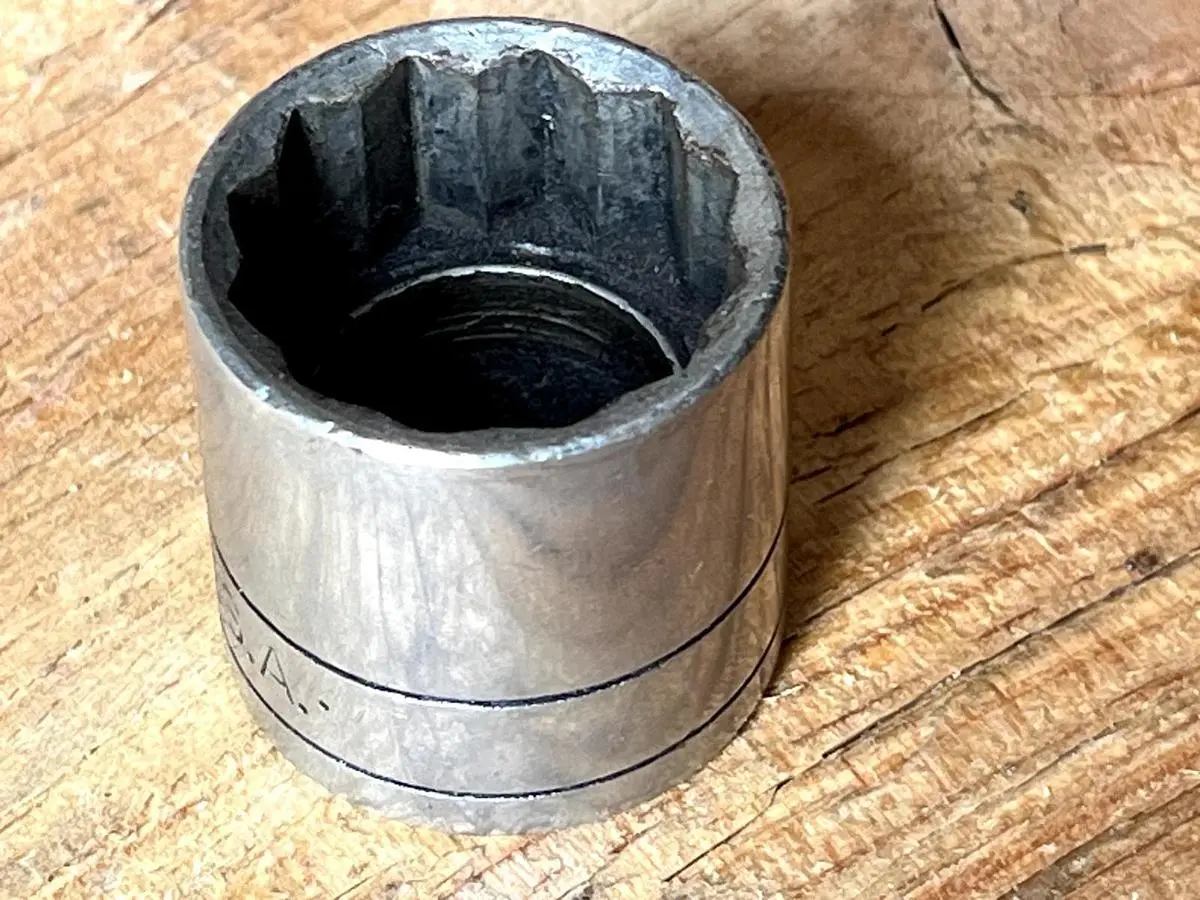 7/8” SK Tools USA, 45128, 3/8” Drive, 12 Point SAE Chrome Shallow Socket