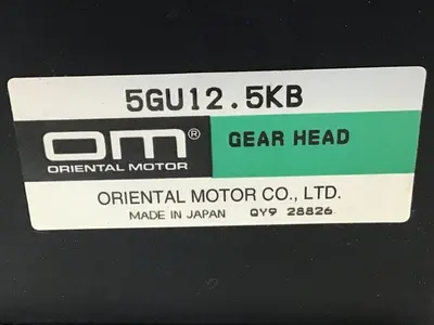 USED ORIENTAL MOTOR 5GU12.5KB