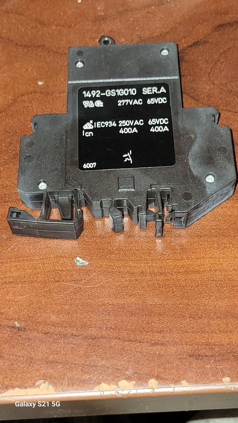 USED Allen-Bradley 1492-GS1G010