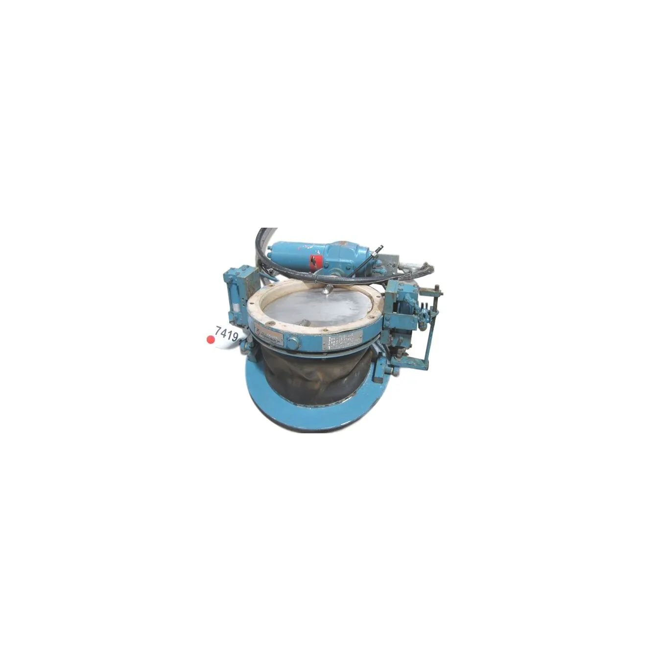 Used 12" Patterson-Kelley Co. Solids-Flow Stainless Butterfly Valve