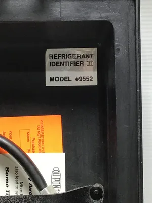 Dupont 9552 Refrigerant Identifier