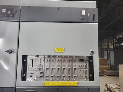 Low Voltage PDC / Switchgear Section, (2) 4000A & (5) 1200A Cutler-Hammer Magnum DS Breakers, 600V 3PH