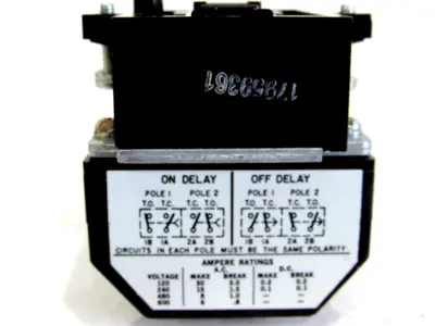 NEW CUTLER HAMMER D26MRD30B1 RELAY D26MTE TIMER ATTACHMENT