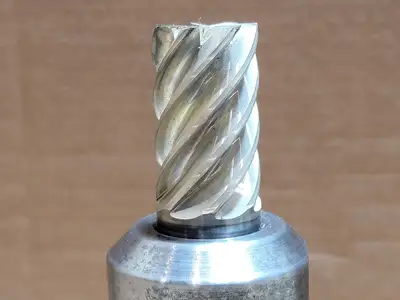 CAT50 1 1/4" Endmill Tool Holder 4" w/ Cutter