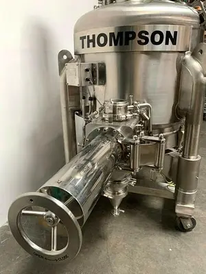Charles Thompson 585 Liter Nutsche Agitated Filter Dryer w/ Spares 0.58 m3
