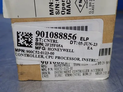Used HONEYWELL 900C52012300 PLC Processors Ohio US | HGR 24 #802835