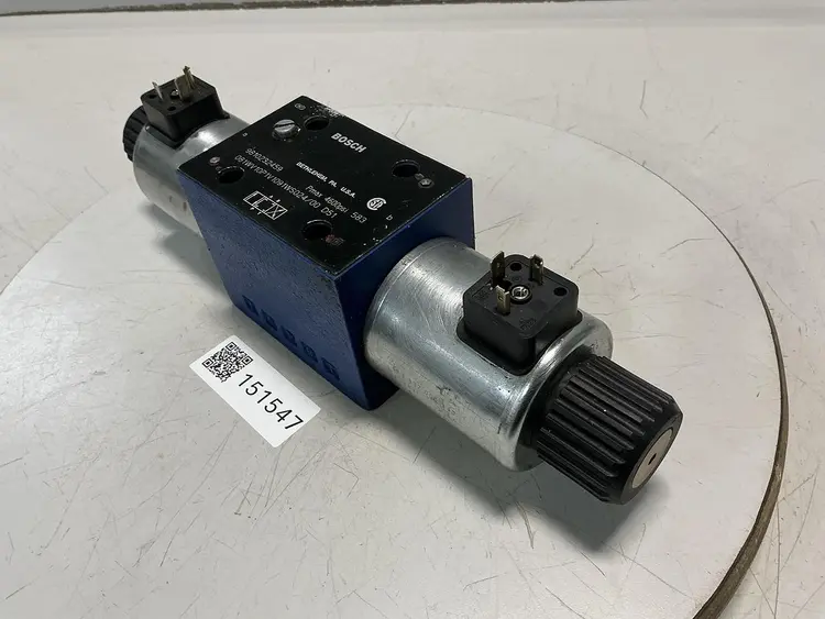 Used BOSCH 081WV10P1V1091WS024/00D51 Valves/Fittings Michigan US | Ideal Machinery #689464