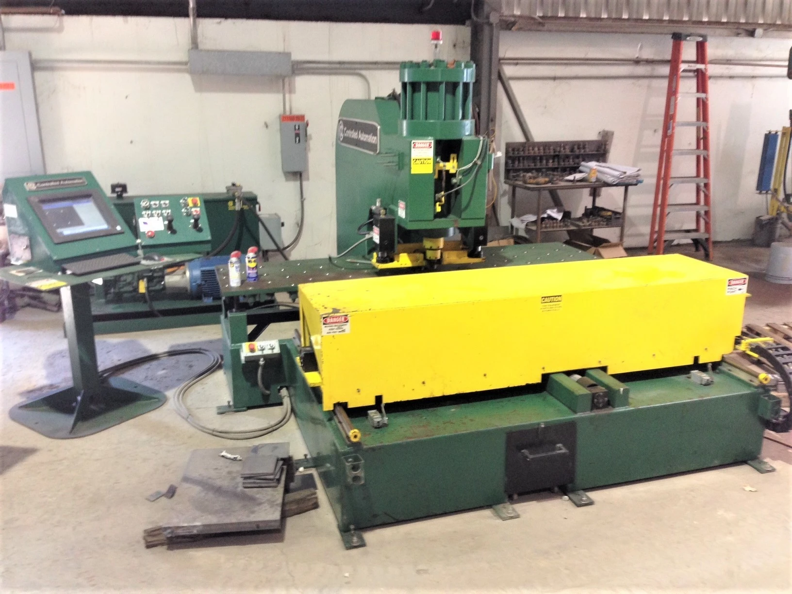 USED 2008 CONTROLLED AUTO 2AT-215 TON PLATE PUNCH